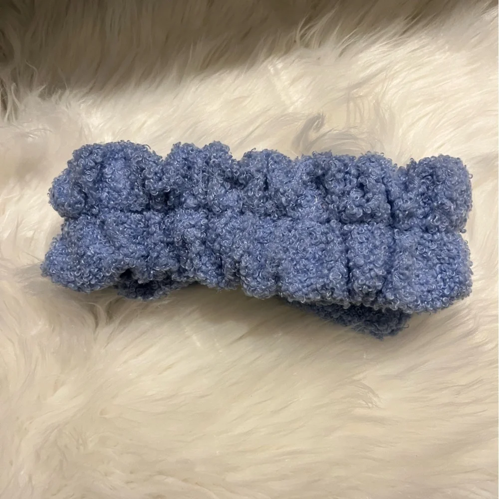 🆕 The Crème Shop x Stitch Plush Spa Headband Disney Lilo & Stitch Blue
